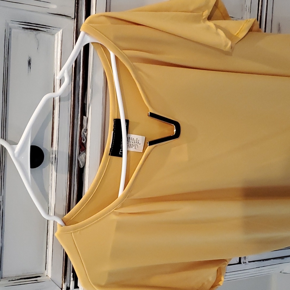Yellow blouse